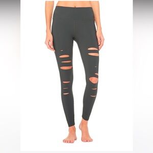Alo High Waist Ripped Warrior Legging